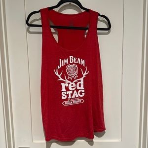 Jim Beam Red Stag tank